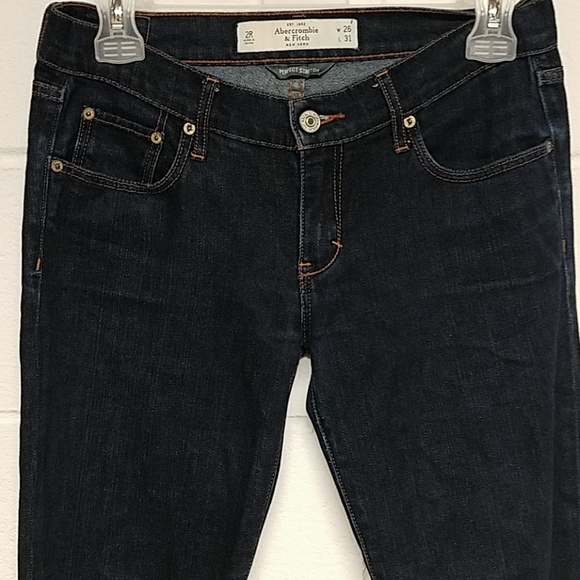 Abercrombie and Fitch Blue Jeans - Picture 2 of 6